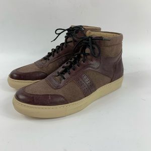 NWOT Andrew Marc Concord High Top Sneaker